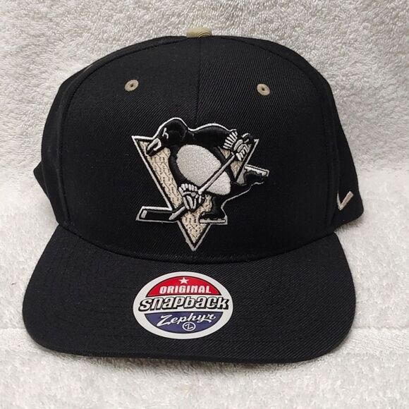 Zephyr Pittsburgh Penguins Snapback Hat - New - Picture 1 of 8